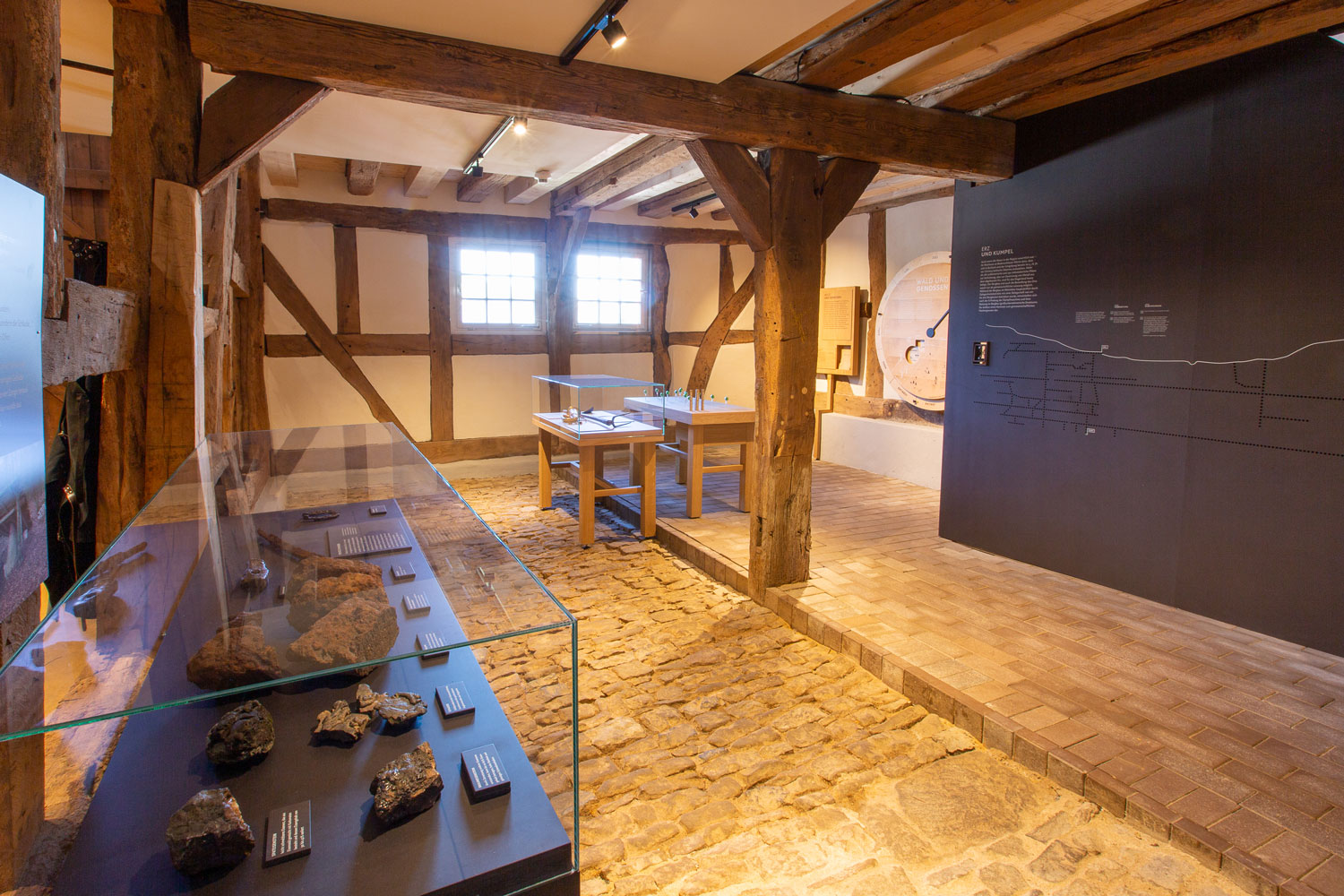 Foto eines Ausstellungsraumes