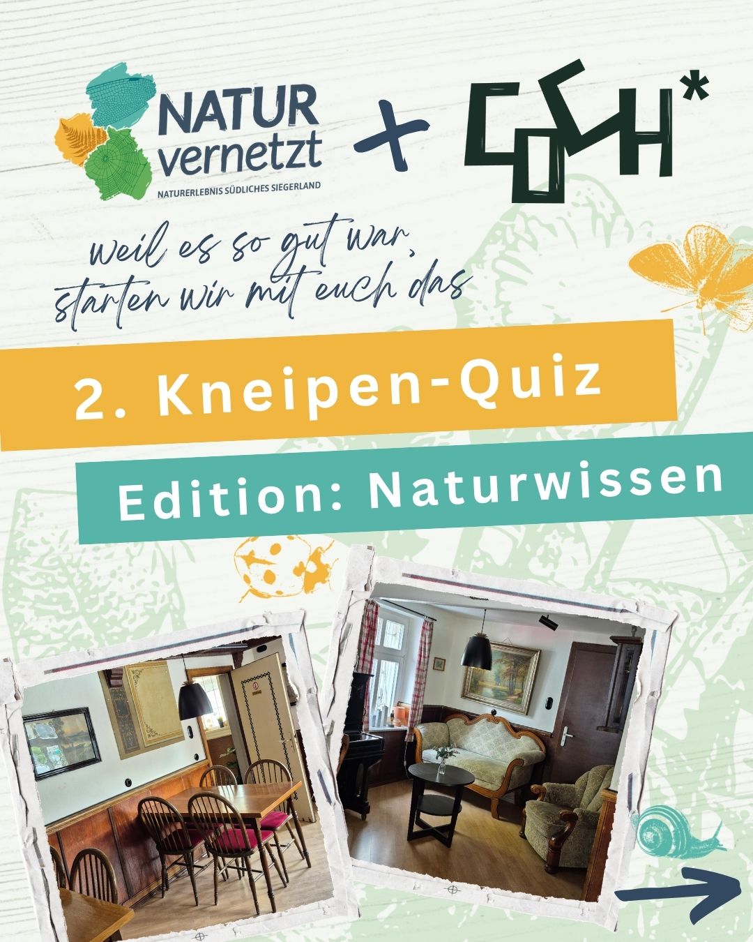 Flyer zur Veranstaltung: 2. Kneipen-Quiz in Burbach